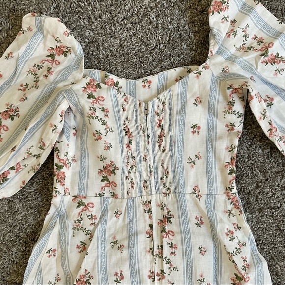 NWOT💎Reformation Belgium Linen Dress - Surrey - Picture 10 of 11
